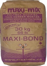 Maxi Mix<br /> Maxi-Bond Thin Veneer Mortar