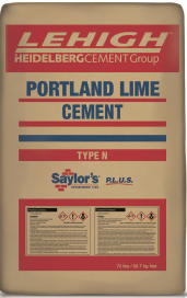 Essroc Saylor's Type N Portland Lime Preblend Mortar Mix  from JV Building Supply