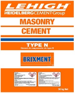 Lehigh Type N Masonry Cement from JV Building Supply